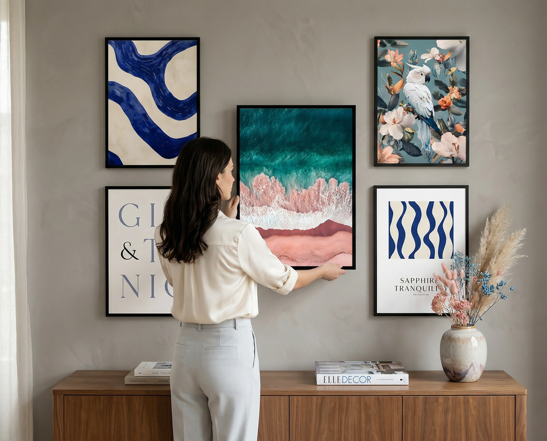 Färglära för posters och tavlor – välj rätt färg till ditt hem