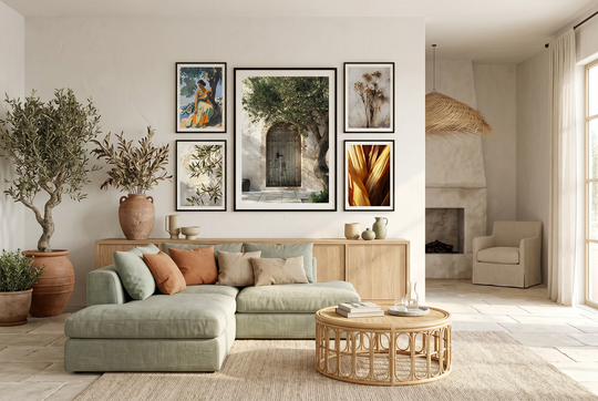 Jordtonade posters och tavlor – värme och naturlig stil i ditt hem