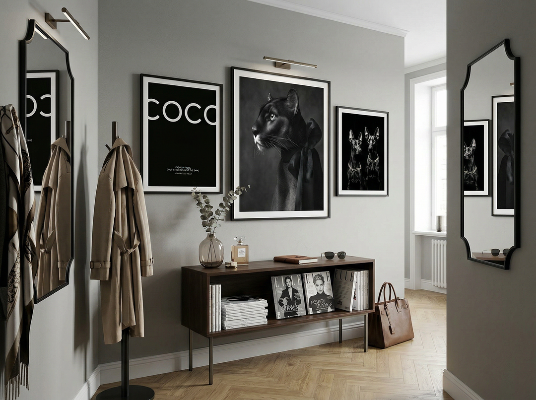 Svartvita posters och tavlor – tidlös elegans i ditt hem