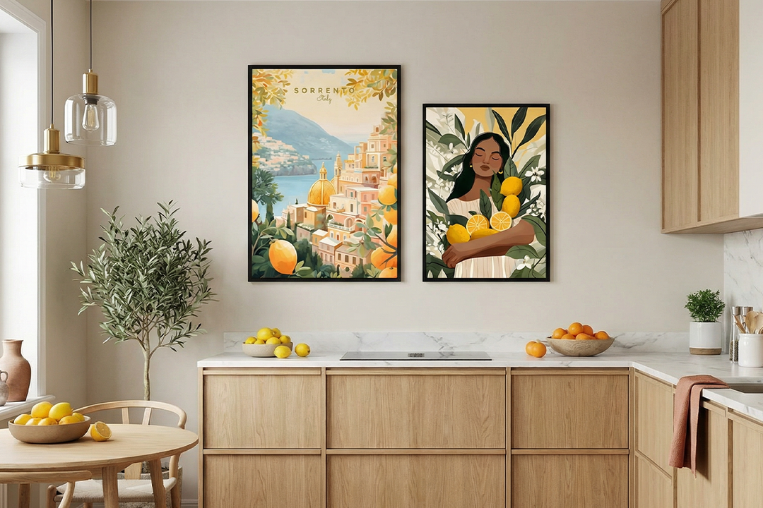 Posters kök – ge väggarna stil, färg och inspiration