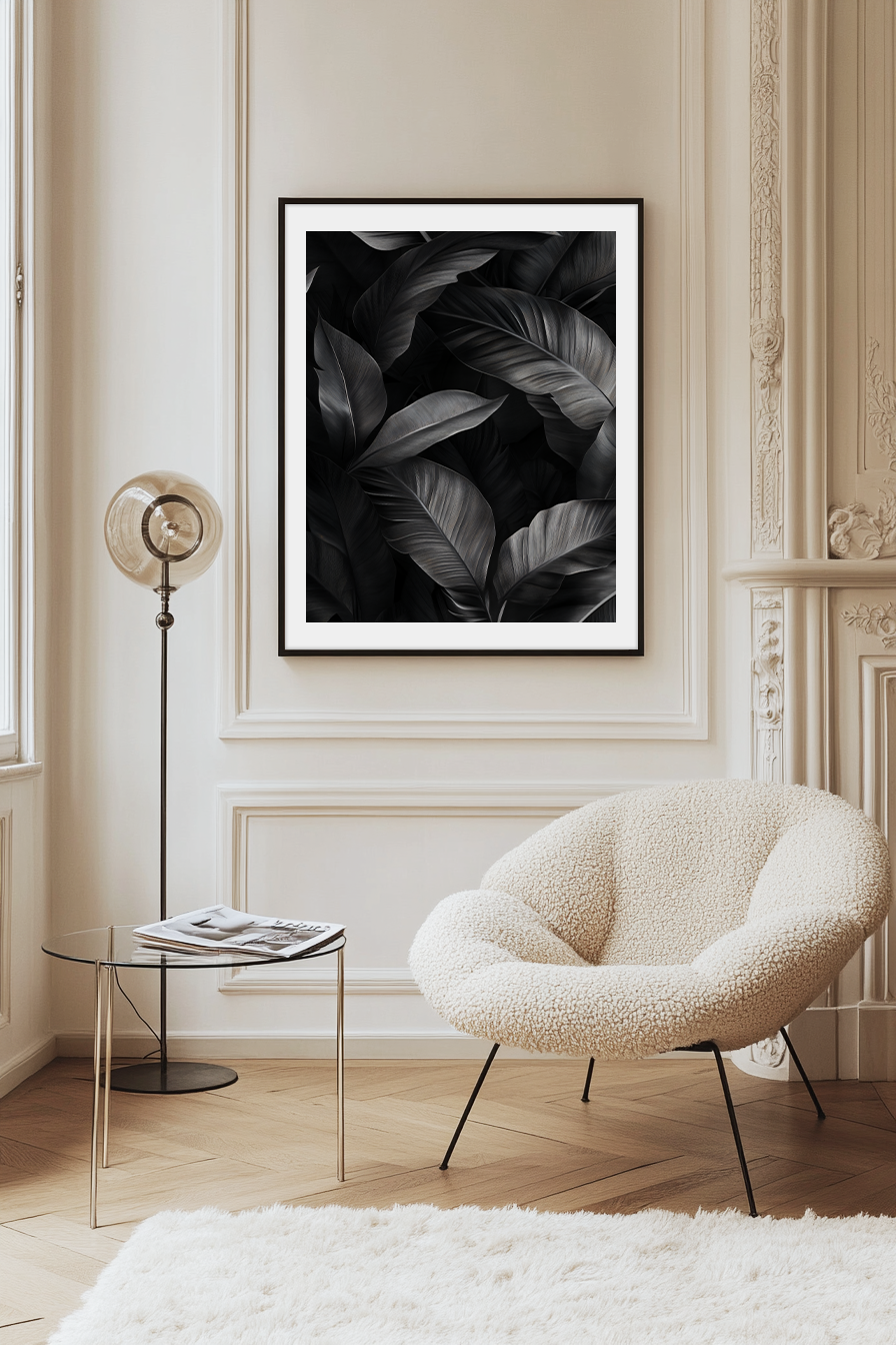 Palm leaves