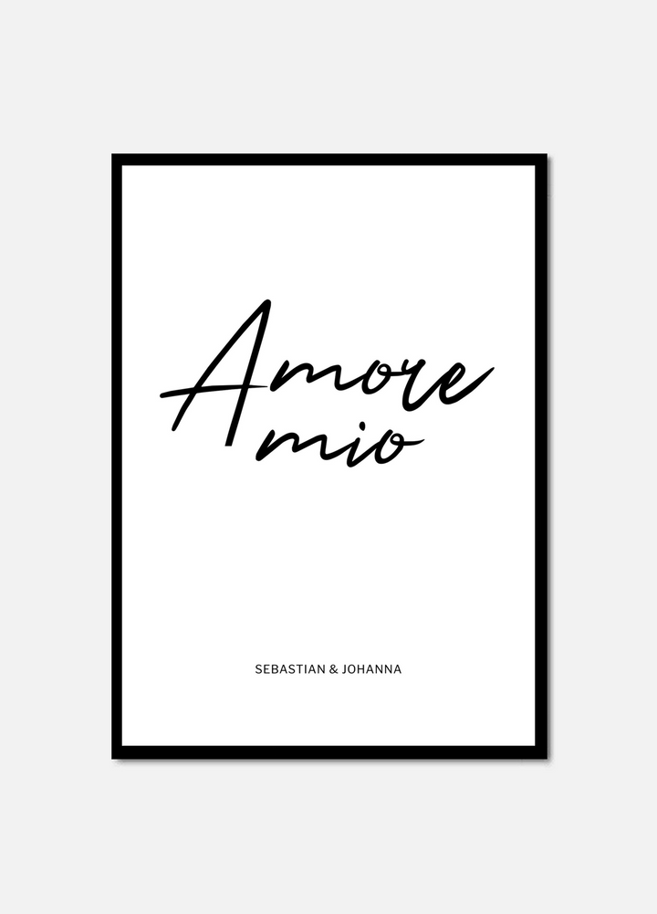 Amore mio personal poster