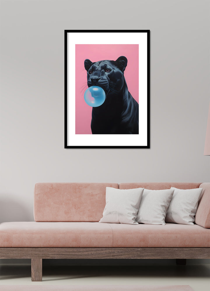 Bubble trouble - Black panther