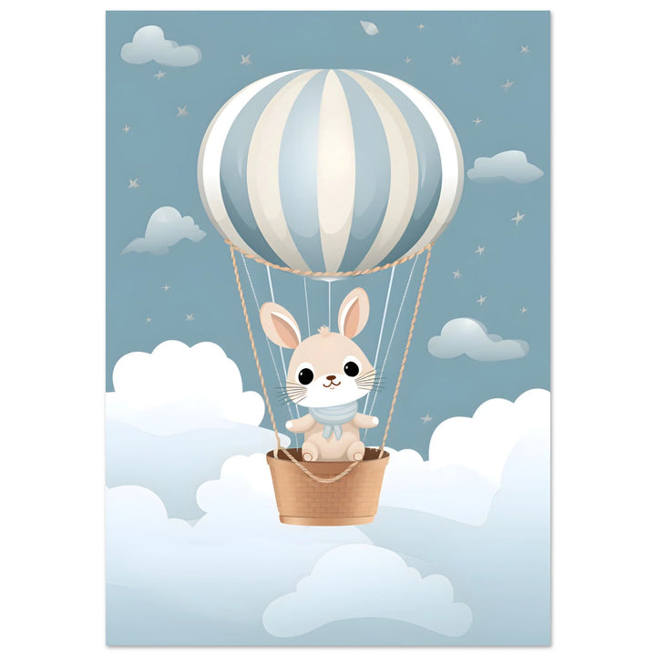 Balloon Rabbit in blue