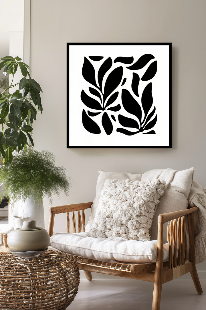Bold Leaf Silhouette