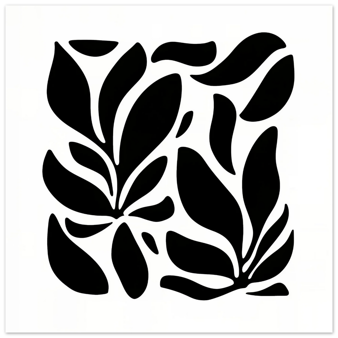 Bold Leaf Silhouette