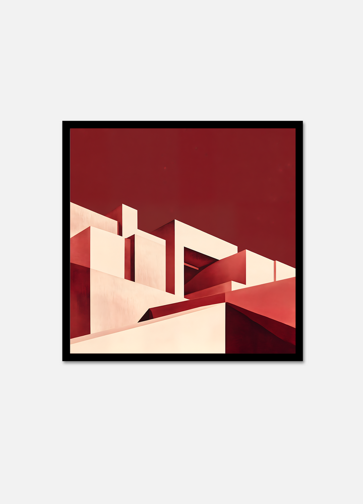 Burgundy edges