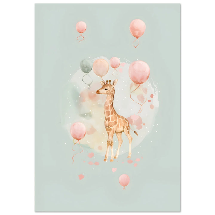 Colorful Giraffe Delight