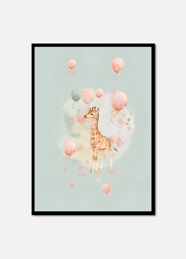 Colorful Giraffe Delight