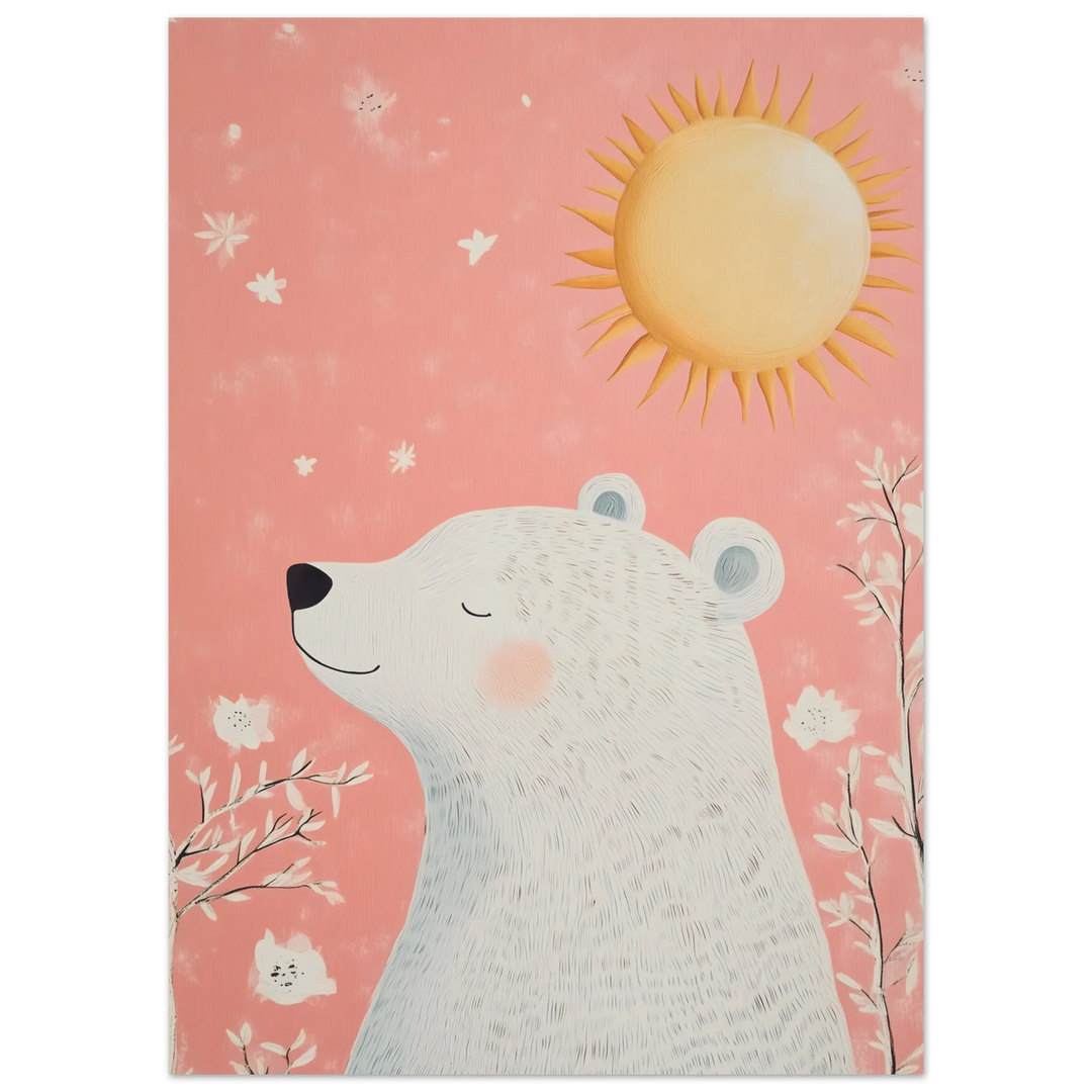 Cute Bear in the Sun