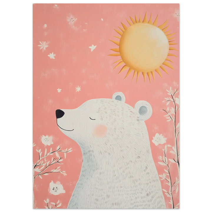 Cute Bear in the Sun