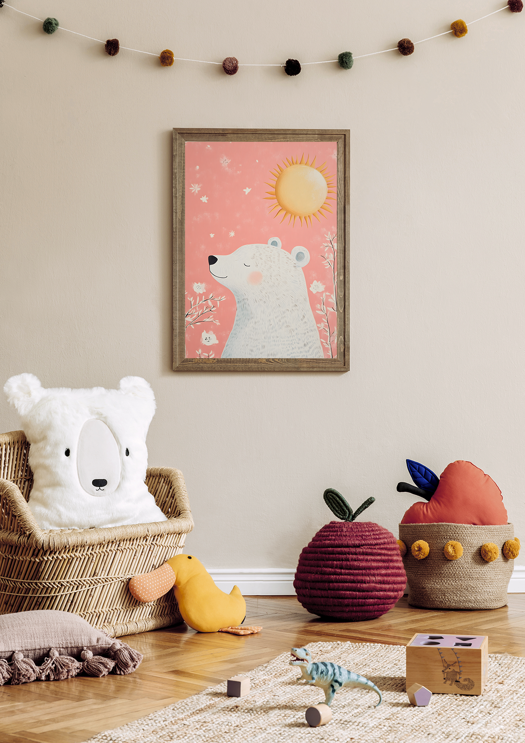 Cute Bear in the Sun