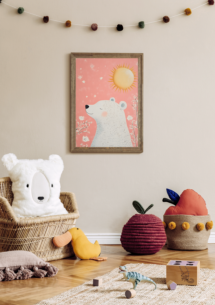 Cute Bear in the Sun