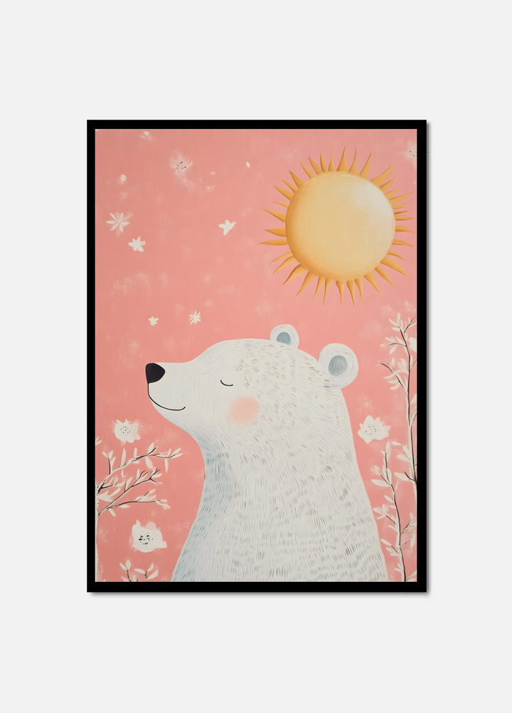 Cute Bear in the Sun