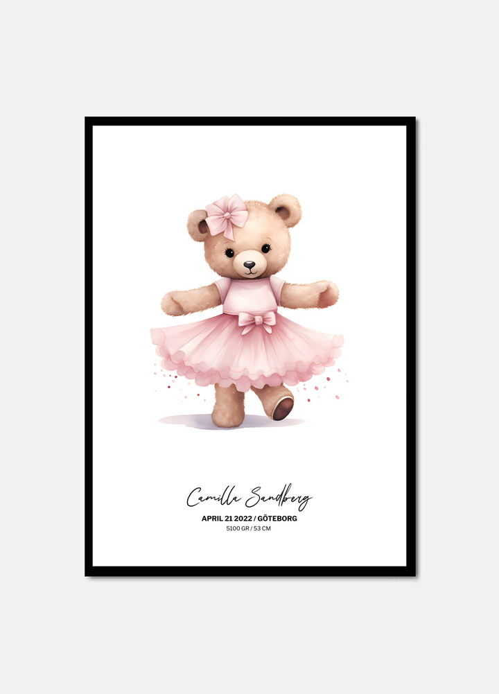 DANCING TEDDY STAFF POSTER