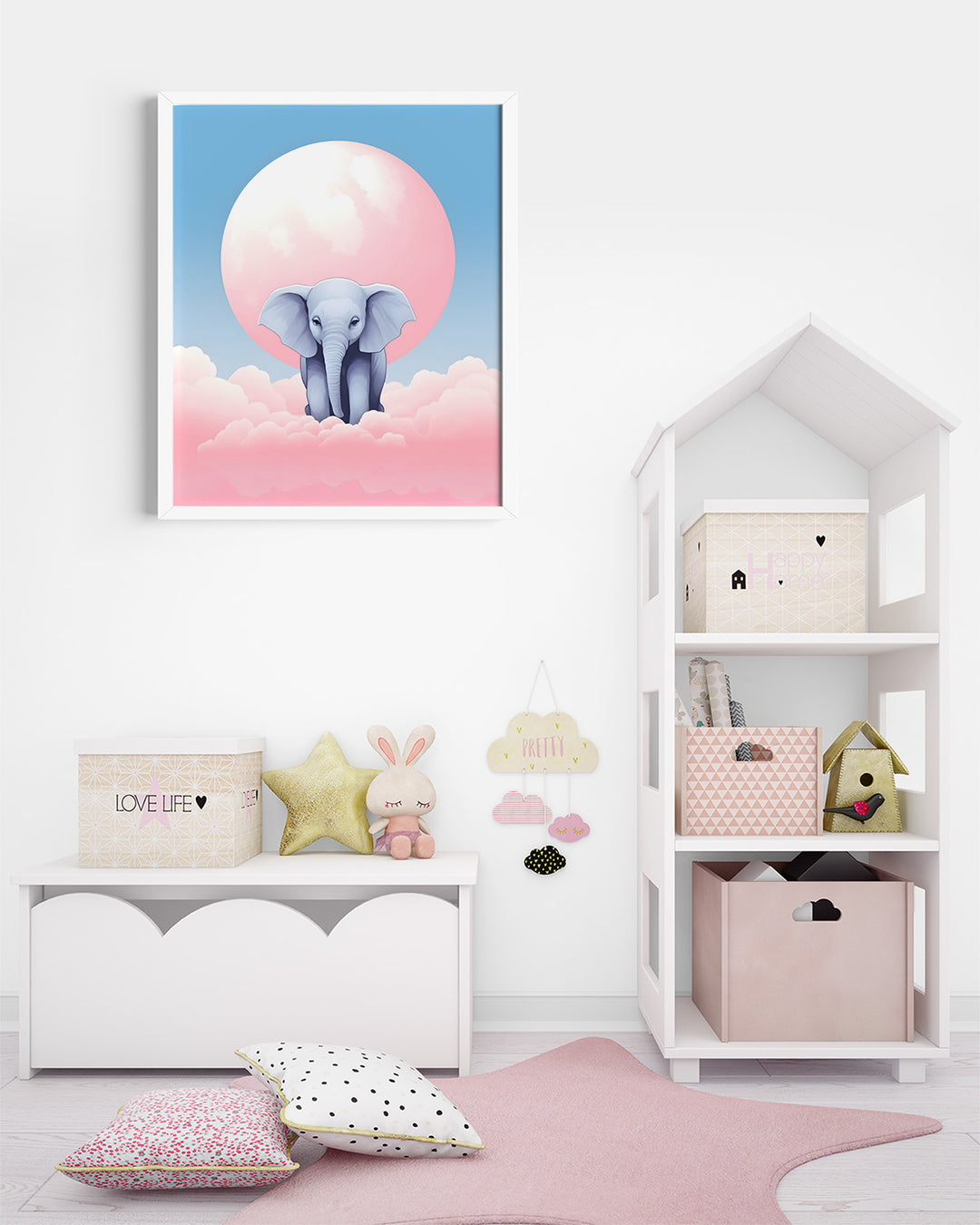 Elephant Moonlight Dreams