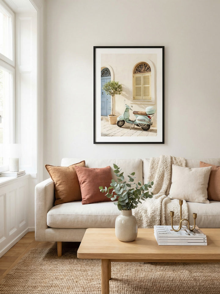 Sunlit Italian Street