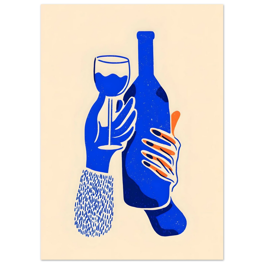 Blue Pour