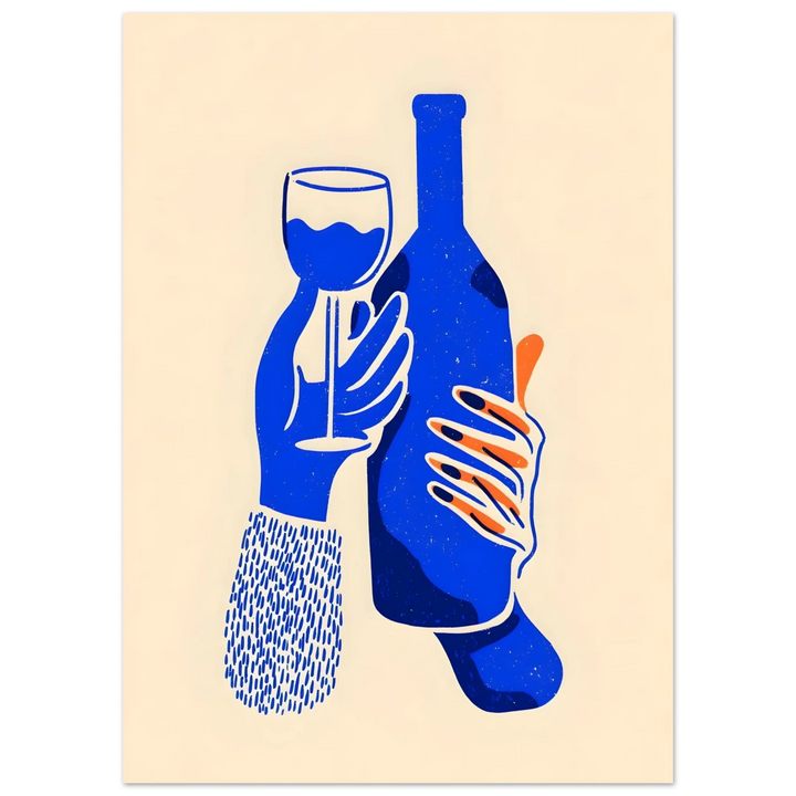 Blue Pour