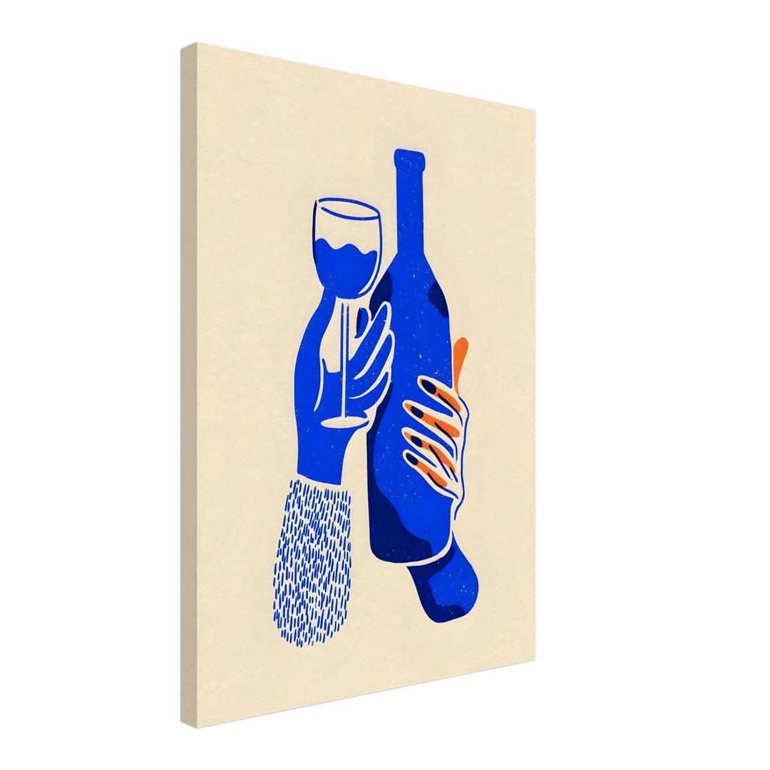 Blue Pour