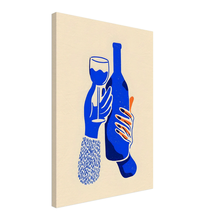 Blue Pour