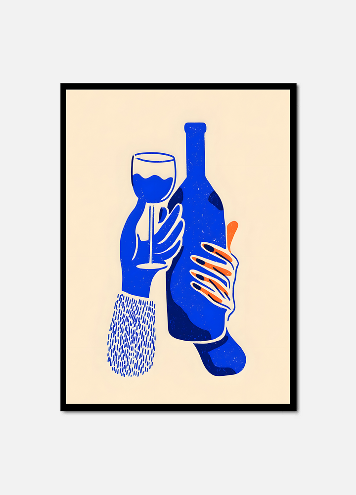 Blue Pour