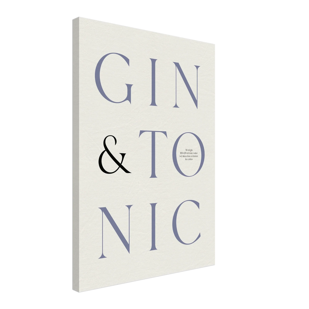 Gin & Tonic poster