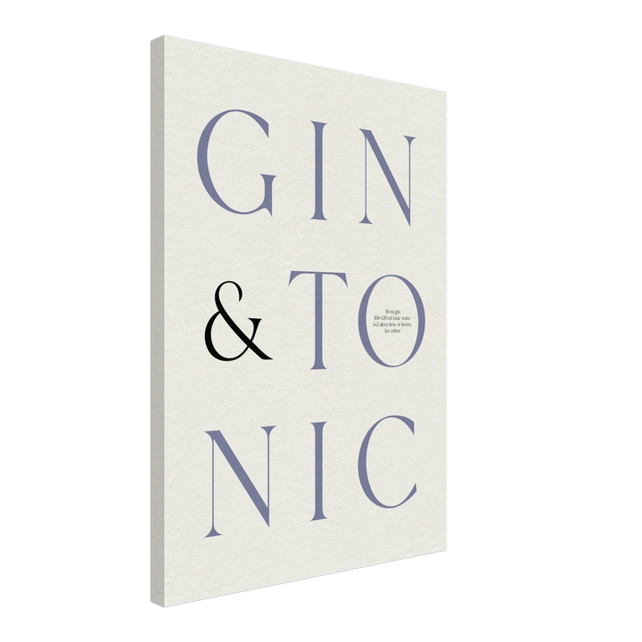 Gin & Tonic poster
