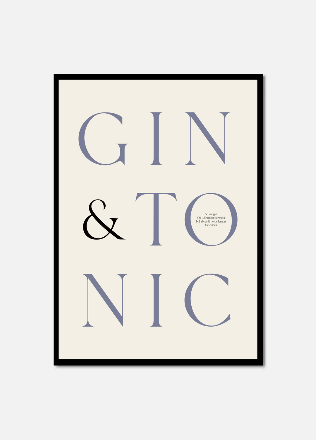 Gin & Tonic poster