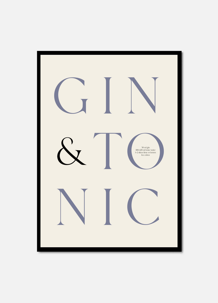 Gin & Tonic poster