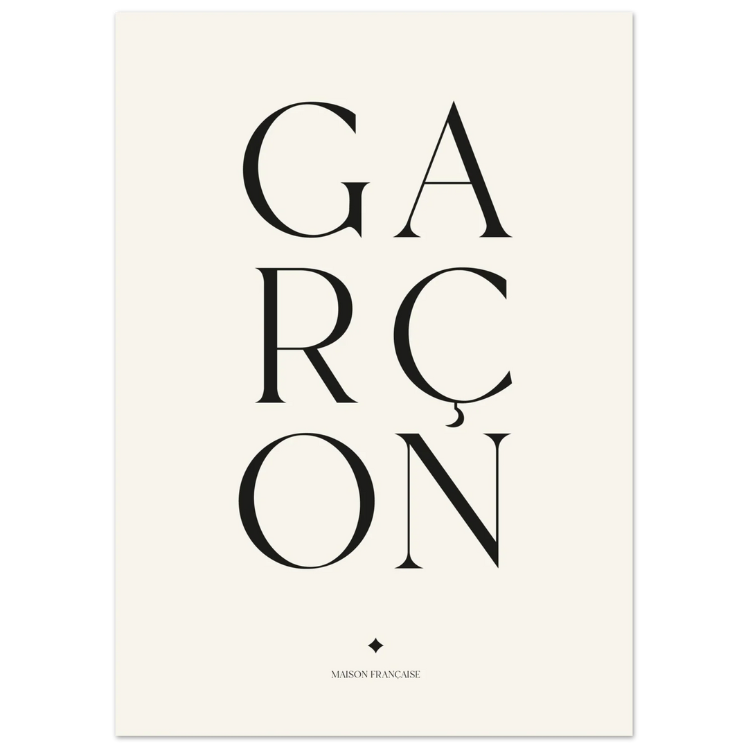 GARÇON