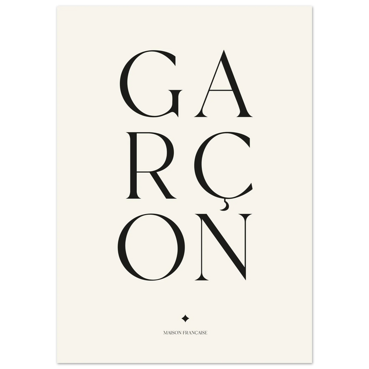 GARÇON