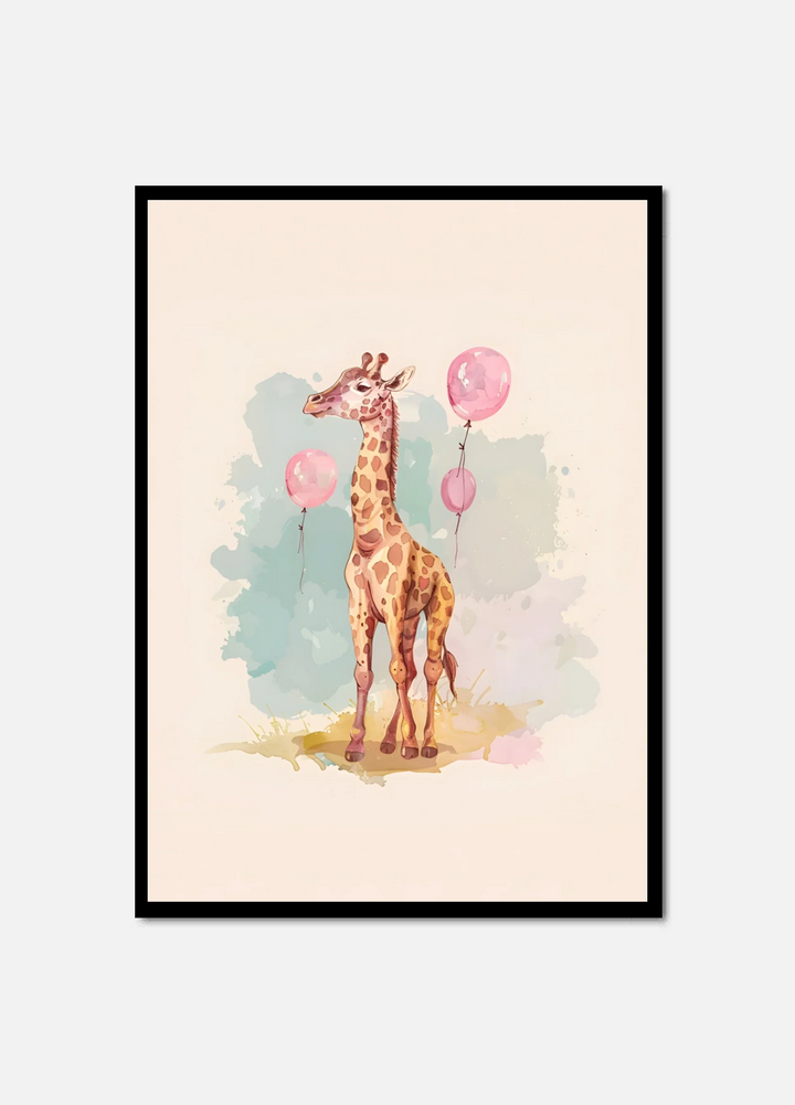 Giraffe's Balloon Journey