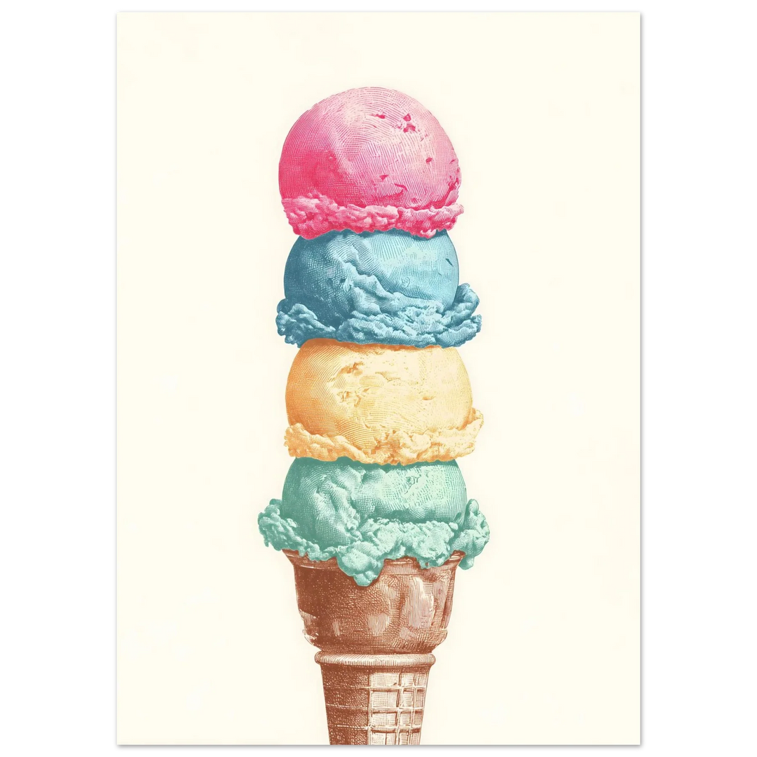 Ice cream tower