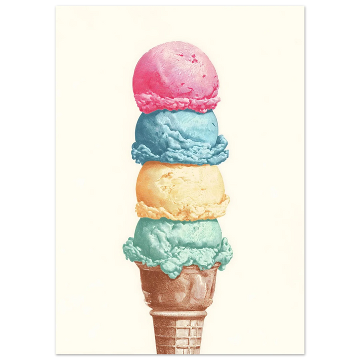 Ice cream tower
