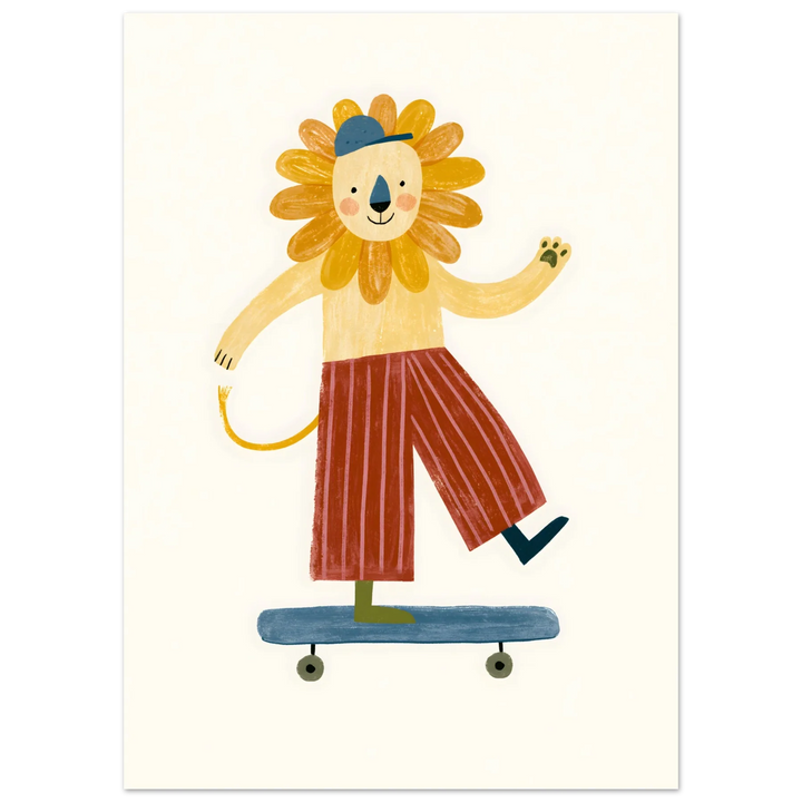 Lion on Wheels