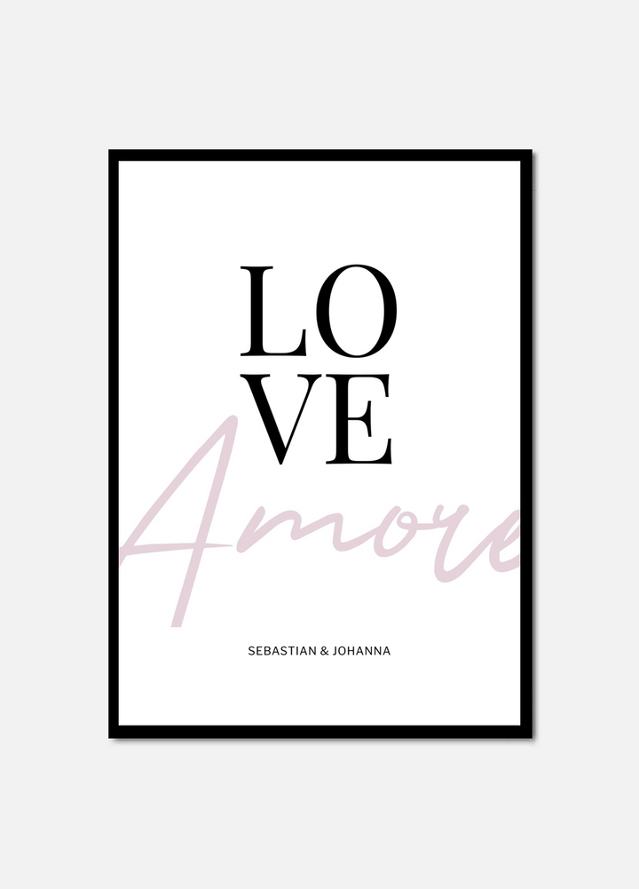 Love staff poster