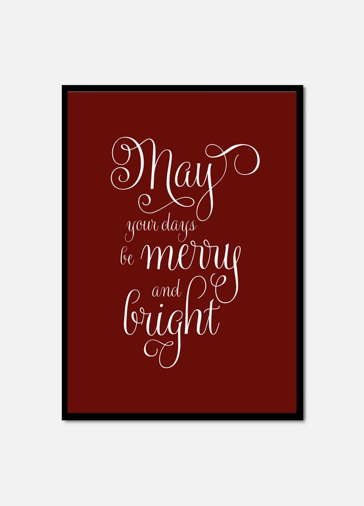 May Your Days Poster