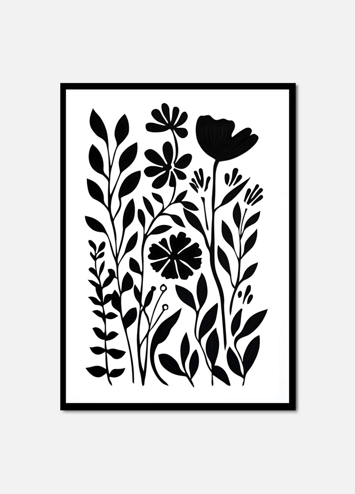 Monochrome Blooms