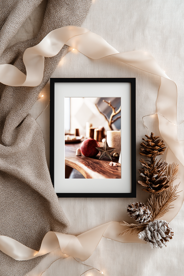 Red Winter Stillness