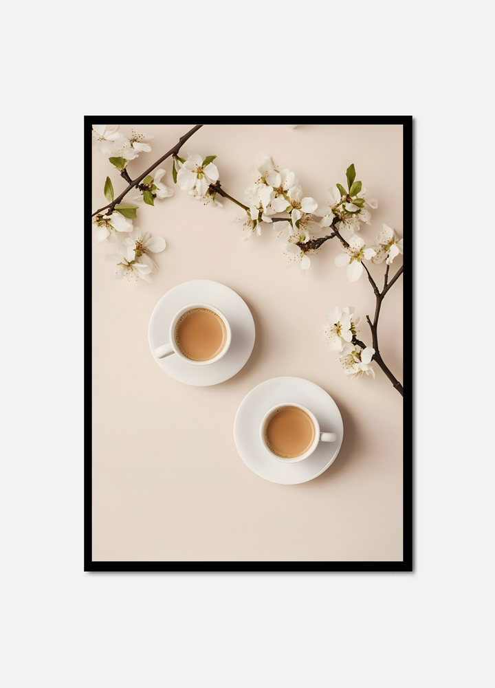 Serene Coffee Moment