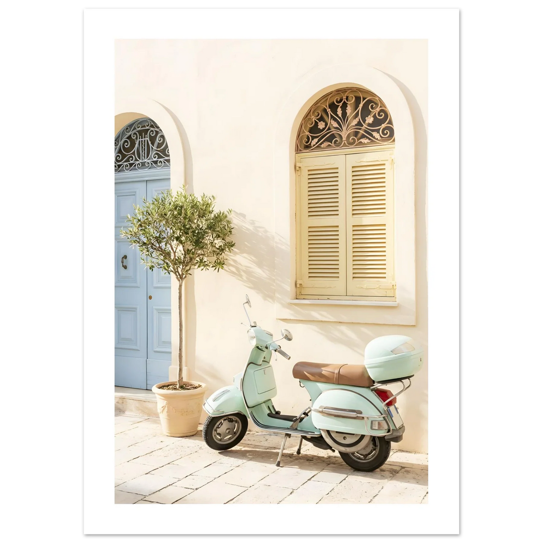 Sunlit Italian Street