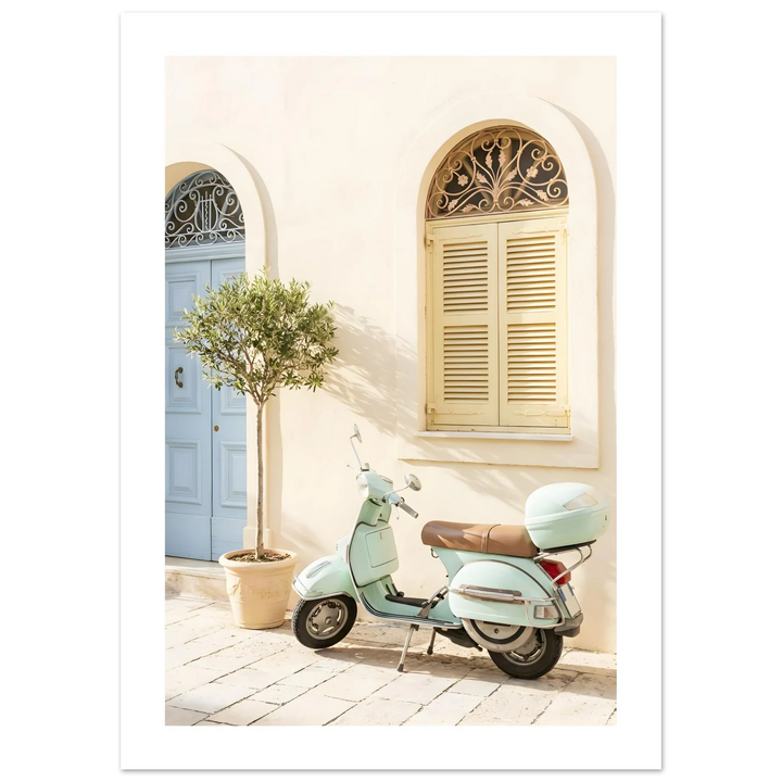 Sunlit Italian Street