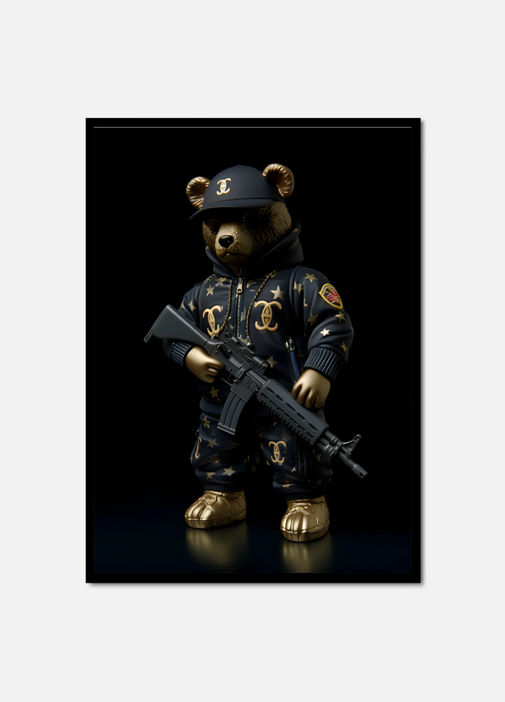 Teddy in black