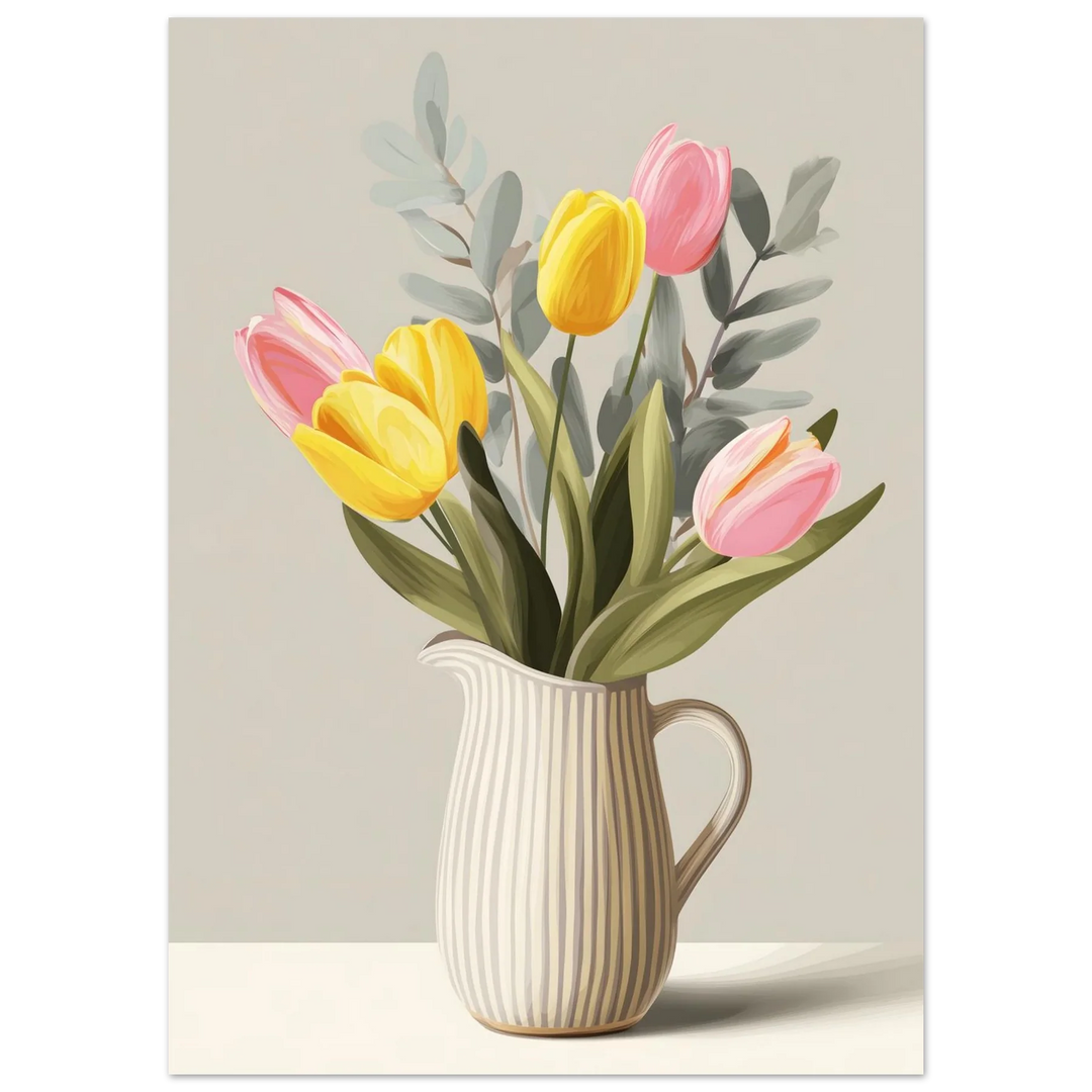 Tulip in vase