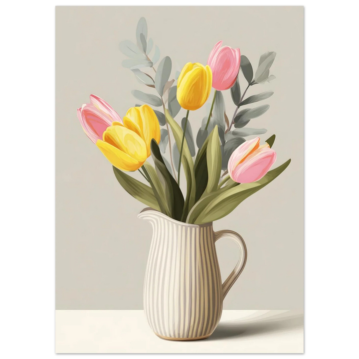 Tulip in vase