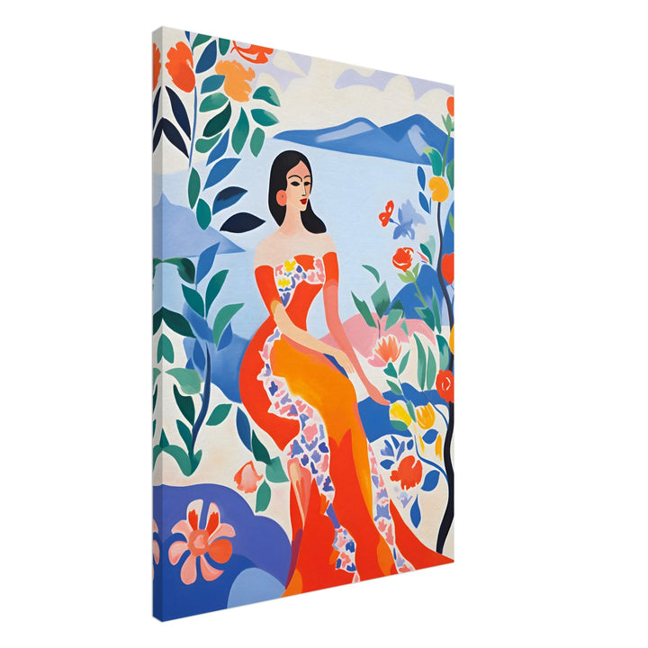 Woman in Bloom