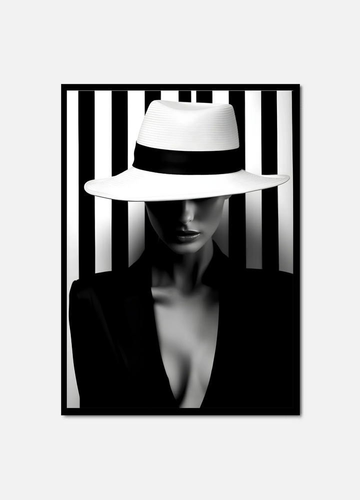 Woman in black