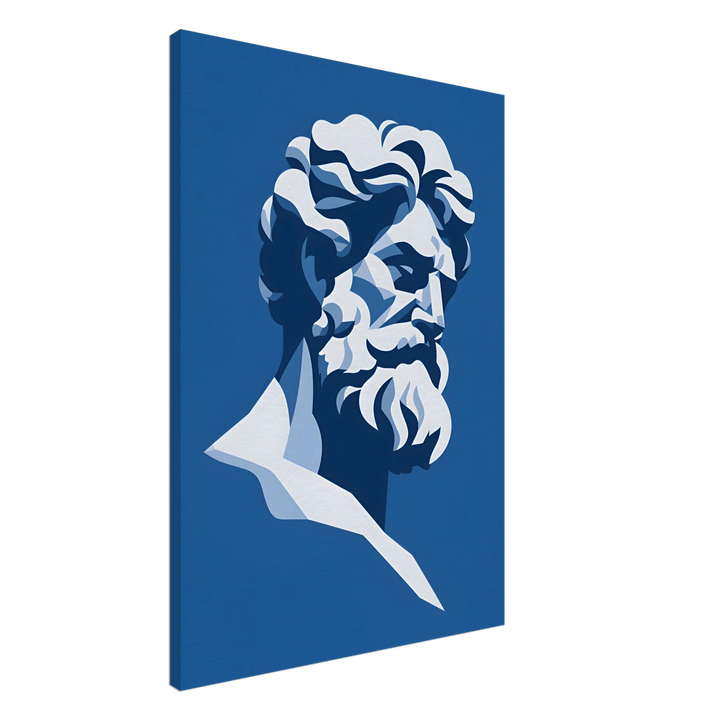 Zeus in blue