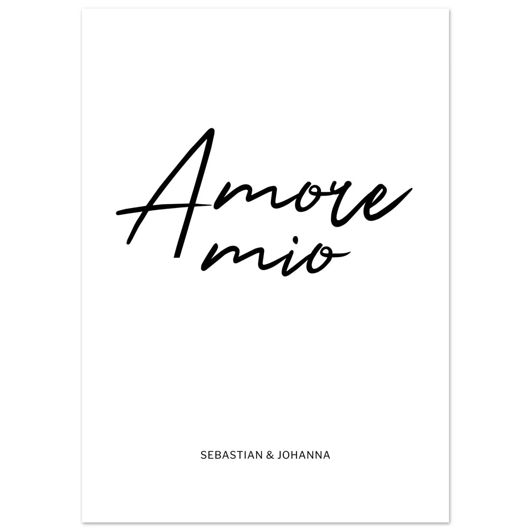 Amore mio personal poster